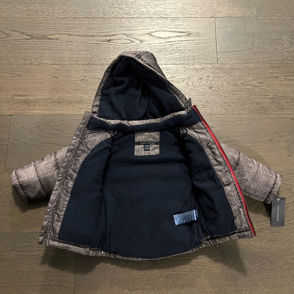 Tommy Hilfiger kids gray winter jacket 24M NWT ret$249 - Picture 2 of 8